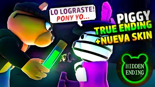 Zizzy revive😱 Piggy True Ending Escenas en Español  Como Conseguir Skin TIO  Roblox Piggy Book 2 [upl. by Eninahpets]