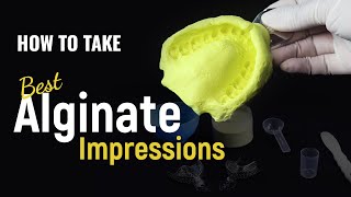 Dental Impressions StepbyStep Guide to Denture Fitting with Alginate Impression Materials [upl. by Aramanta876]