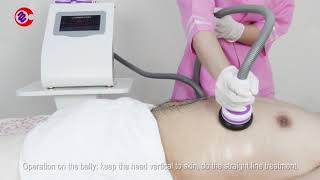 How to Slim Tummy by 54D1 5IN1 Ultrasonic Cavitation Machine [upl. by Ahsinor]