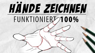 Hände zeichnen lernen in 10 Minuten  Tutorial  Drawinglikeasir [upl. by Mainis]