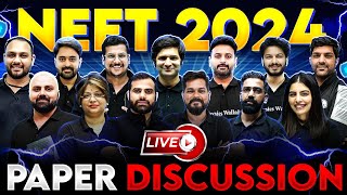 NEET Paper Leaked Reality 😨 NEET 2024 Answer Key ​🚨 Live Discussion NEET2024 [upl. by Strade]