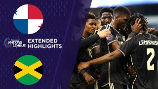 Panama vs Jamaica Extended Highlights  CONCACAF Nations League  CBS Sports Golazo [upl. by Yeltneb]