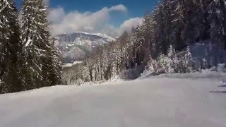 Schladming Planai Piste 4 Kraiterabfahrt [upl. by Atinrehs925]