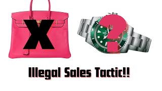 Hermès Slapped with Lawsuit Could Rolexs Waitlist Be Illegal Too [upl. by Egin]