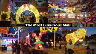 Walking inside The Most Luxurious Shopping Mall in Nepal  Christmas Vibes Labim Mall Tour Dec 2022 [upl. by Dorotea449]