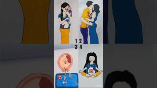 4 deep meaning video about pregnancy time part 34art drowing viralvideo animationvideo [upl. by Acinomahs72]