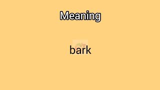 bark meaning in English amp Telugu  Googul Dictionary dictionary meanings telugu english [upl. by Ion119]