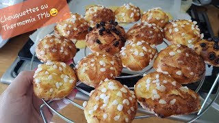 CHOUQUETTES FACILES AVEC LE THERMOMIX TM6 [upl. by Ailemac]