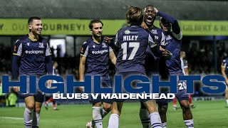 HIGHLIGHTS  Southend United 20 Maidenhead United [upl. by Garrek]