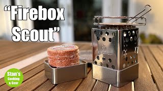 The New Firebox Scout amp Uniflame Mini Roaster  The Best Bushcraft Stove amp Grill Review [upl. by Kimura]