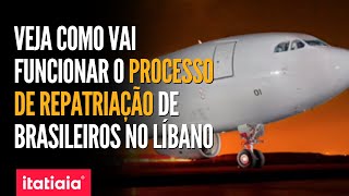 CONFIRA O PASSO A PASSO QUE O AVIÃO DA FAB SEGUIRÁ PARA REPATRIAR BRASILEIROS NO LÍBANO [upl. by Coit]