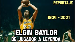 ELGIN BAYLOR  De Jugador a Leyenda  Reportaje NBA [upl. by Damas415]