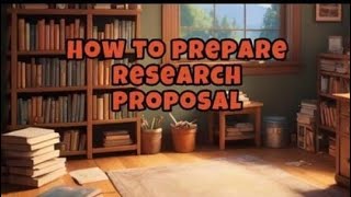 How to write Research Proposal  Research Proposal for PhD  Research Proposal step by step guide [upl. by Giulietta]