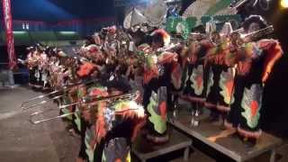 Guggemusik Festival in Dahn im Dahner Felsenland Germany 1422015 Abrissclip 1 [upl. by Ttcos]