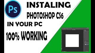 How to Download and install Photoshop Cs6  TeluguHow to Install Adobe Photoshop Software [upl. by Rambow]