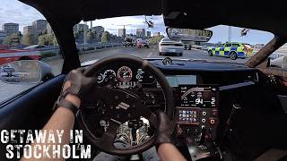 Getaway in Stockholm Epic New Assetto Corsa Map  Fanatec CSL DD [upl. by Lika]