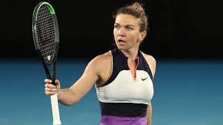 Simona HALEP vs Destanee AIAVA  Melbourne Summer Set 1 2022 LIVESTREAM [upl. by Linc]