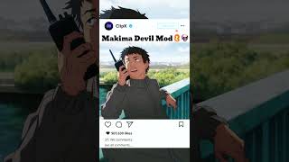 Makima Devil Mod 🤯 chinsawman makima jujutsukaisen gojo animeedits anime gojousatoru shorts [upl. by Dylane]