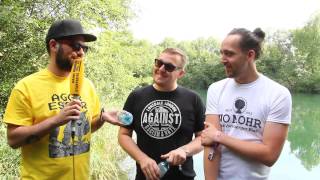 Szene Openair 2015 Antilopen Gang im Interview [upl. by Taam]