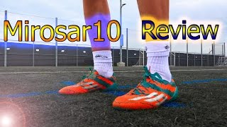 NEW 2015 Messi Boots Adidas f50 Mirosar10 Review by iFootballHD [upl. by Eetsud600]