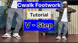 Regular V Step in Cwalk Style  Cwalk cwalk jddancetutorial cwalktutorial vstep [upl. by Alleyn]