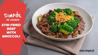 StirFried Beef with Broccoli SIMPOL [upl. by Kazim172]