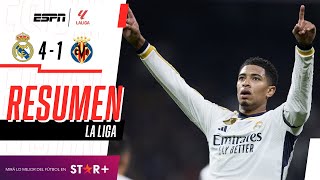 ¡LA CASABLANCA GANÓ GUSTÓ Y GOLEÓ EN EL BERNABÉU Y ES LÍDER  Real Madrid 41 Villarreal  RESUMEN [upl. by Modnar]