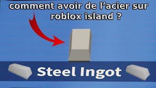 COMMENT AVOIR DE lacier SUR ROBLOX ISLANDSKYBLOCK [upl. by Neitsirk479]