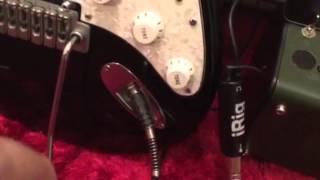 Collegare lIpadIPhone alla chitarra con Irig e registrare con Acappella [upl. by Adnaval236]