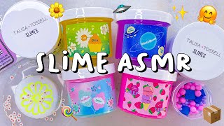 SATISFYING SLIME ASMR  120 Talisa Tossell Slime Shop Unboxing 📦 [upl. by Ynoep]