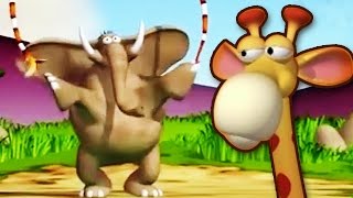 Best of Gazoon S2 Ep 20  Jungle Games  Funny Animals Cartoons  HooplaKidz TV [upl. by Gerk173]