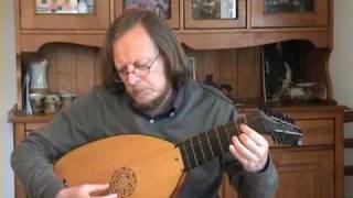 Gagliarda X  GiovanniGirolamo Kapsberger  Lute [upl. by Ocirne]