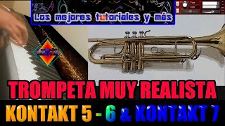 TROMPETA REAL CON ARTICULACIONES Instrumentos Musicales Virtuales para PC Y MAC Vst Kontakt 🎼🎹🎷🎺😱😍 [upl. by Nyllij]