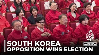 South Korea election Opposition set to retain control of parliament [upl. by Assele403]