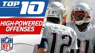 Top 10 Most HighPowered Offenses in NFL History  NFL Films [upl. by Canfield]