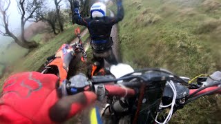 Llangollen during 60mph wind storm got worse as day went on [upl. by Aikimat953]