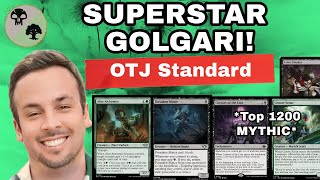 THE BEST Golgari Deck ONLY HAS 4 RARES OTJ Standard [upl. by Chaker]