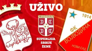 SUPERLIGA SRBIJE ŽENE Sloga Zemun  Vojvodina [upl. by Noni]