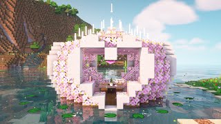 Lugar Romántico 💖 Para San Valentín en Minecraft  Tutorial [upl. by Eatnoj]