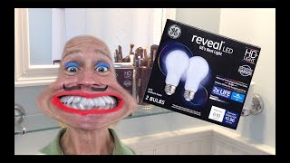 GE Reveal LED Light Bulbs Review and Comparison to Incandescents [upl. by Ivana]