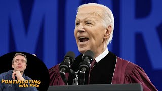 Biden CALLED OUT At Morehouse College For Supporting Gaza Genocde [upl. by Arotal]