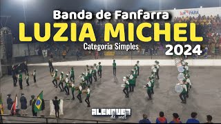 FANFARRA LUZIA MICHEL  Apresentações de bandas de fanfarra 2024  Alenquer PA [upl. by Osswald802]