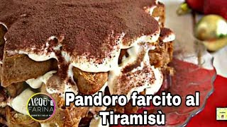 PANDORO FARCITO AL TIRAMISÙ [upl. by Lammaj]