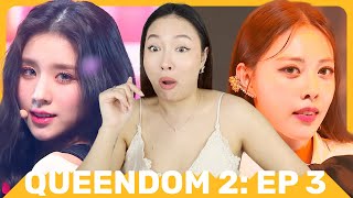 QUEENDOM EP 3 PERFORMANCES REACTION [upl. by Etana]