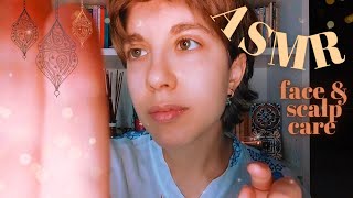 ASMR  Arabian Spa pt1🤎🕌🪷 Face amp Scalp Care Layered Sounds  Fireplace Sounds [upl. by Kosiur]