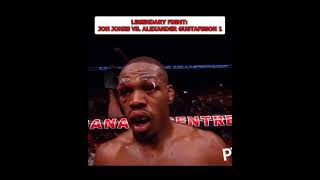 Legendary Fight Jon Jones vs Alexander Gustafsson 1 karma ufc combatsports mma martialarts [upl. by Iuqcaj173]