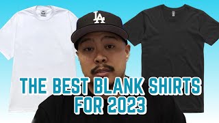 The Best Blank TShirts For 2023 [upl. by Tertia]