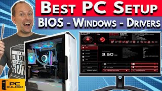 🛑 Get MAX FPS 🛑 How to Set Up PC After Build  Bios Windows Drivers  Best PC Setup [upl. by Nalahs]