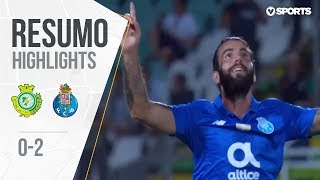 Highlights  Resumo V Setúbal 02 FC Porto Liga 1819 5 [upl. by Kerrison]