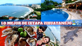 Lo mejor de IXTAPA ZIHUATANEJO🏝️ hotel restaurante ixtapazihuatanejo pacificaresort [upl. by Enimisaj]